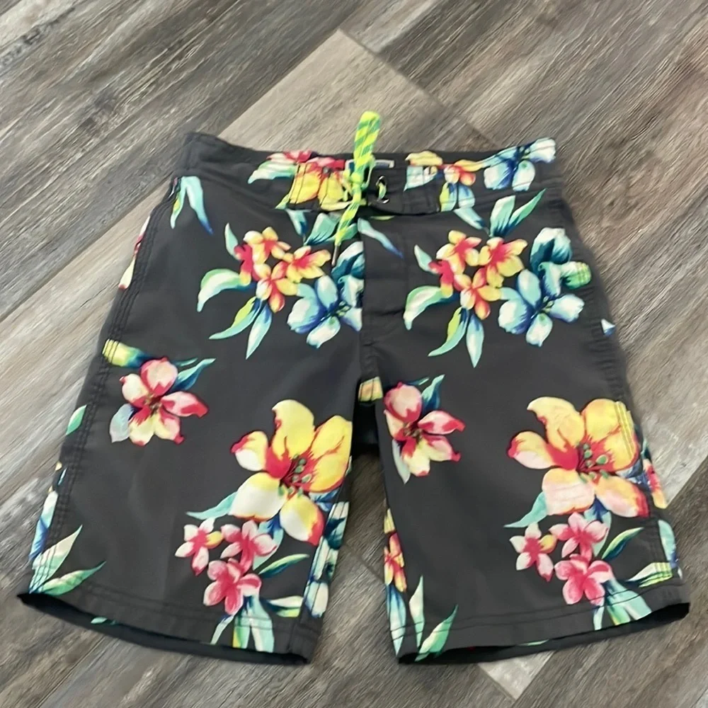J. Crew youth floral board shorts